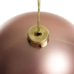 Rose Gold Jumbo Shatterproof Christmas Bauble Decoration New