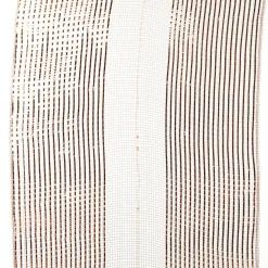 Rose Gold Metallic Stripe Decomesh Roll New
