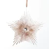 Rose Gold Starburst Tree Decoration Cheap
