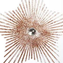 Rose Gold Starburst Tree Decoration Cheap