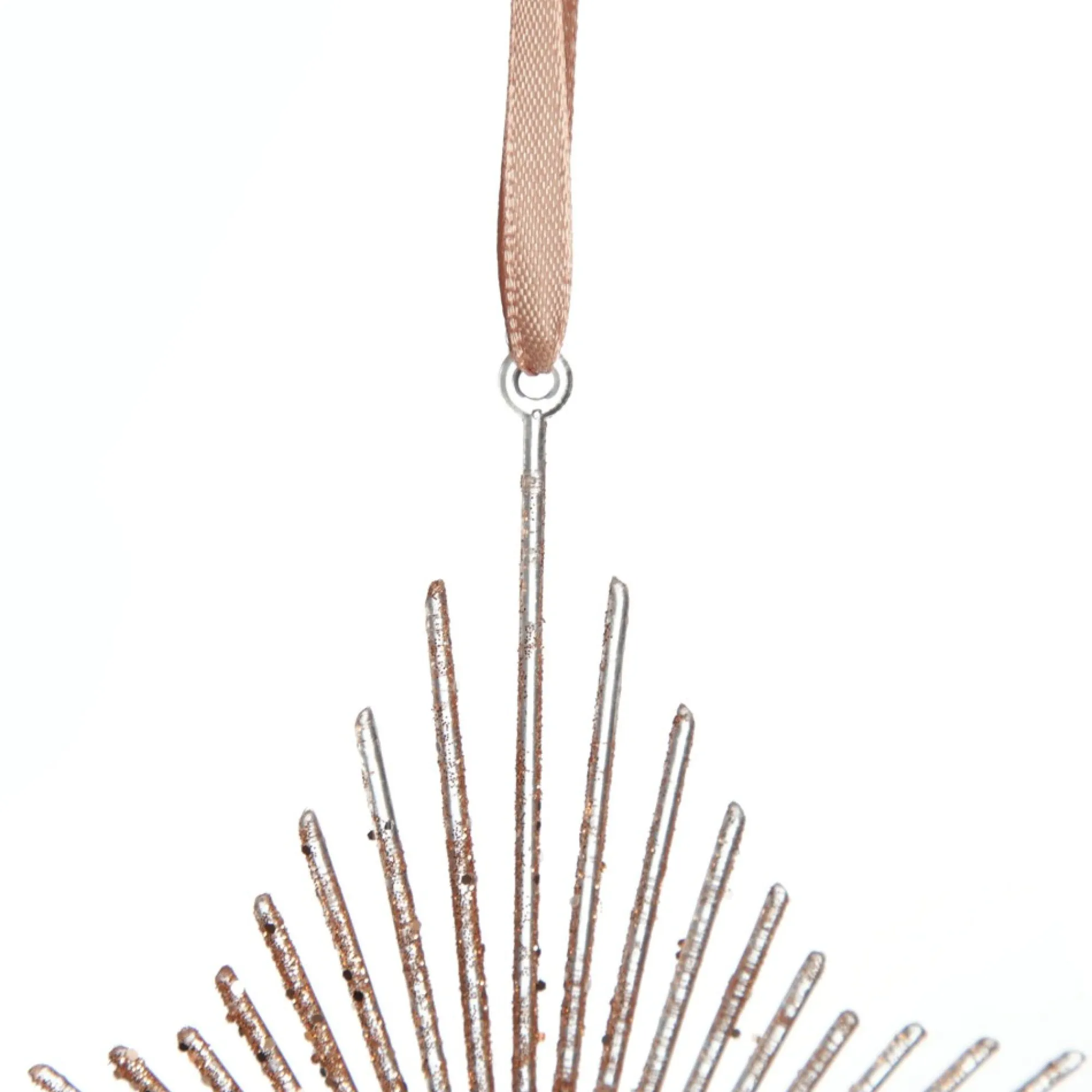 Rose Gold Starburst Tree Decoration Cheap