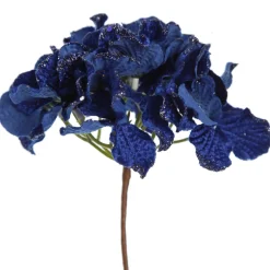 Royal Blue Hydrangea Flower Stem New