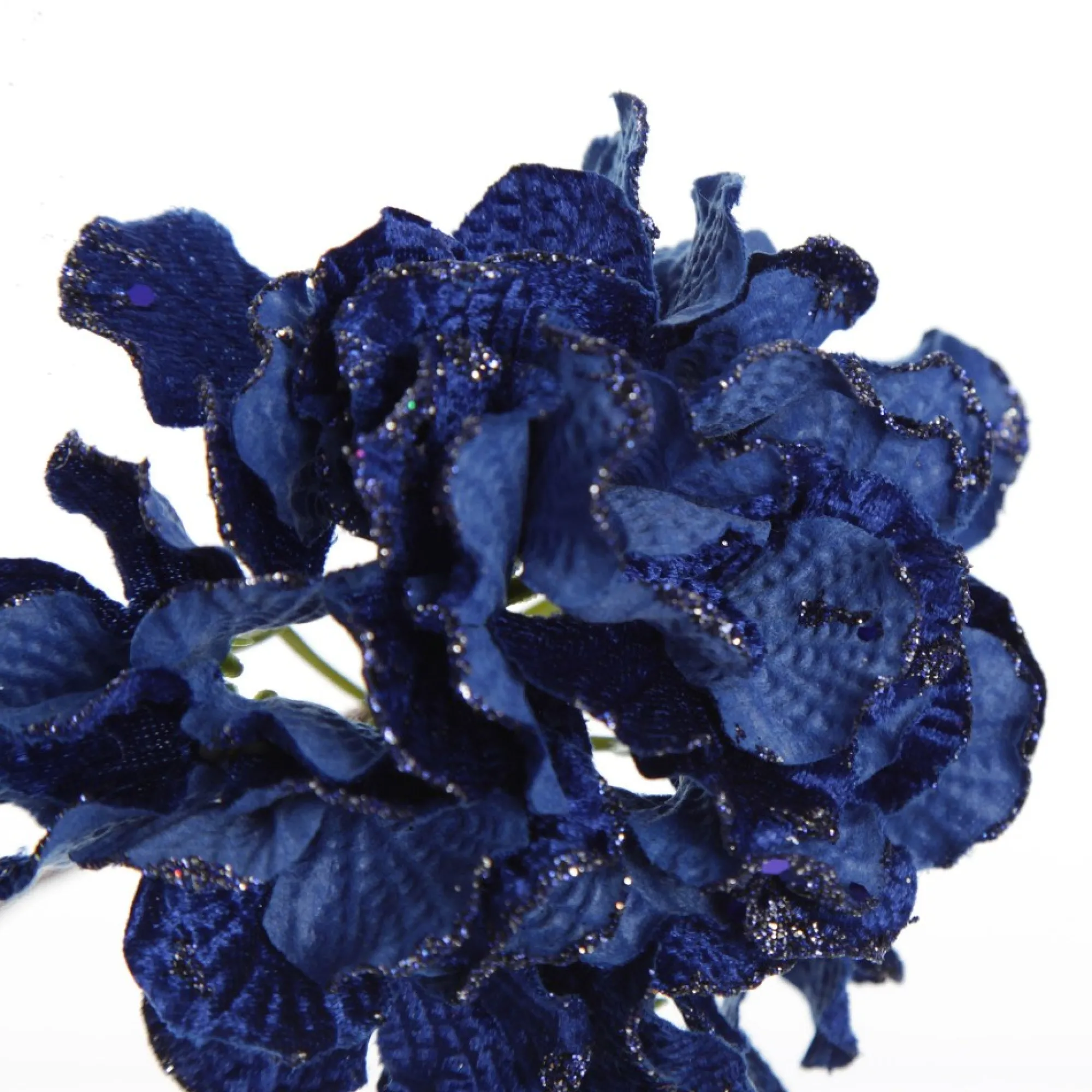Royal Blue Hydrangea Flower Stem New