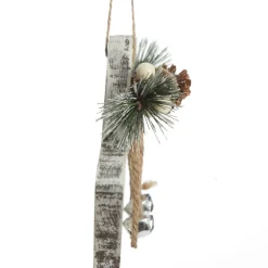 Rustic Christmas Tree Farm White Washed Star Ornament Outlet