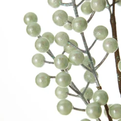 Sage Green Pearl Glitter Berry Spray Store