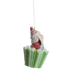 Santa Cupcake Christmas Tree Decoration Discount