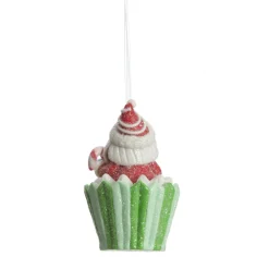 Santa Cupcake Christmas Tree Decoration Discount