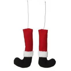 Santa Hat & Legs Pick Set New