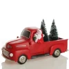 Santa in Red Ute Lightup Musical Ornament Online