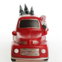 Santa in Red Ute Lightup Musical Ornament Online