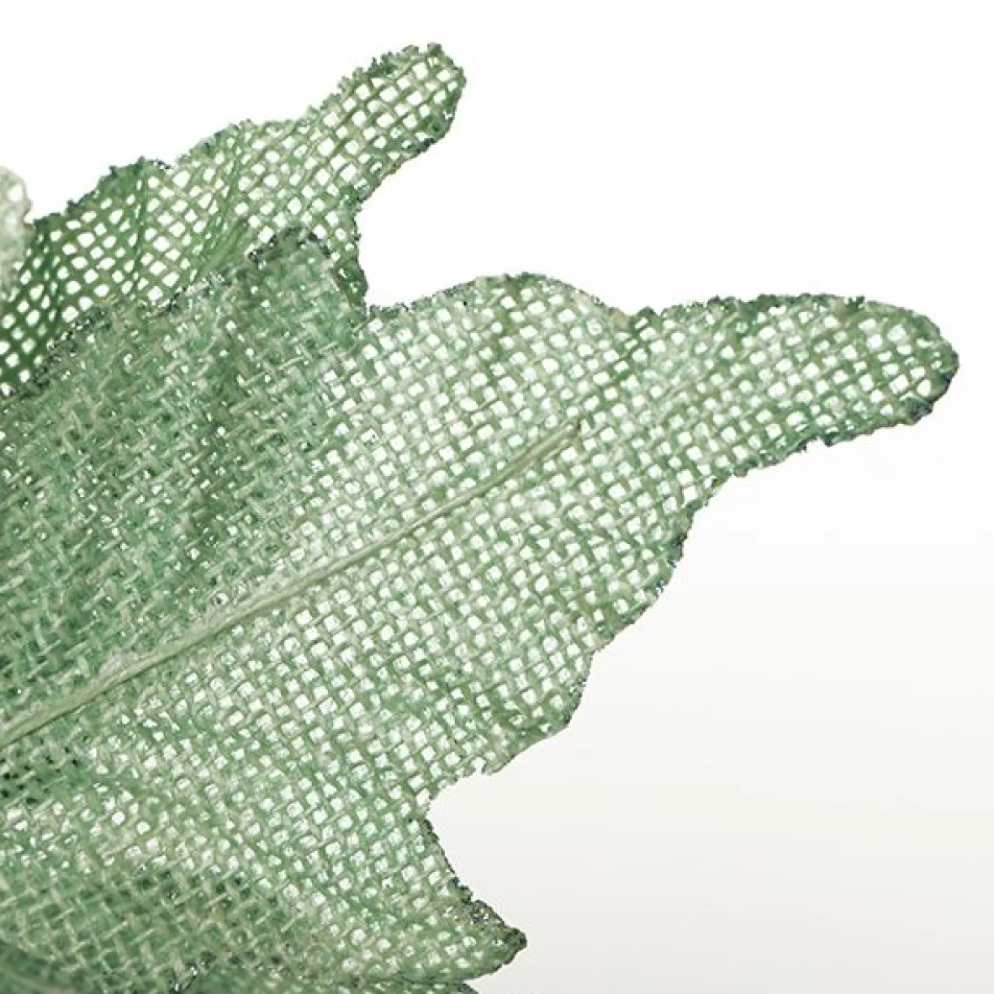 Seafoam Green Burlap Flower Hot