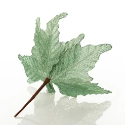 Seafoam Green Burlap Flower Hot