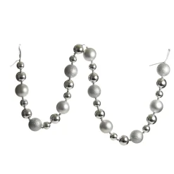 Silver Bauble Christmas Garland Best Sale