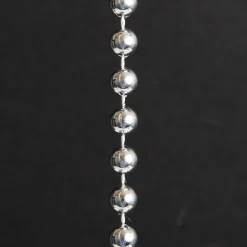 Silver Bead Chain Christmas Garland Best