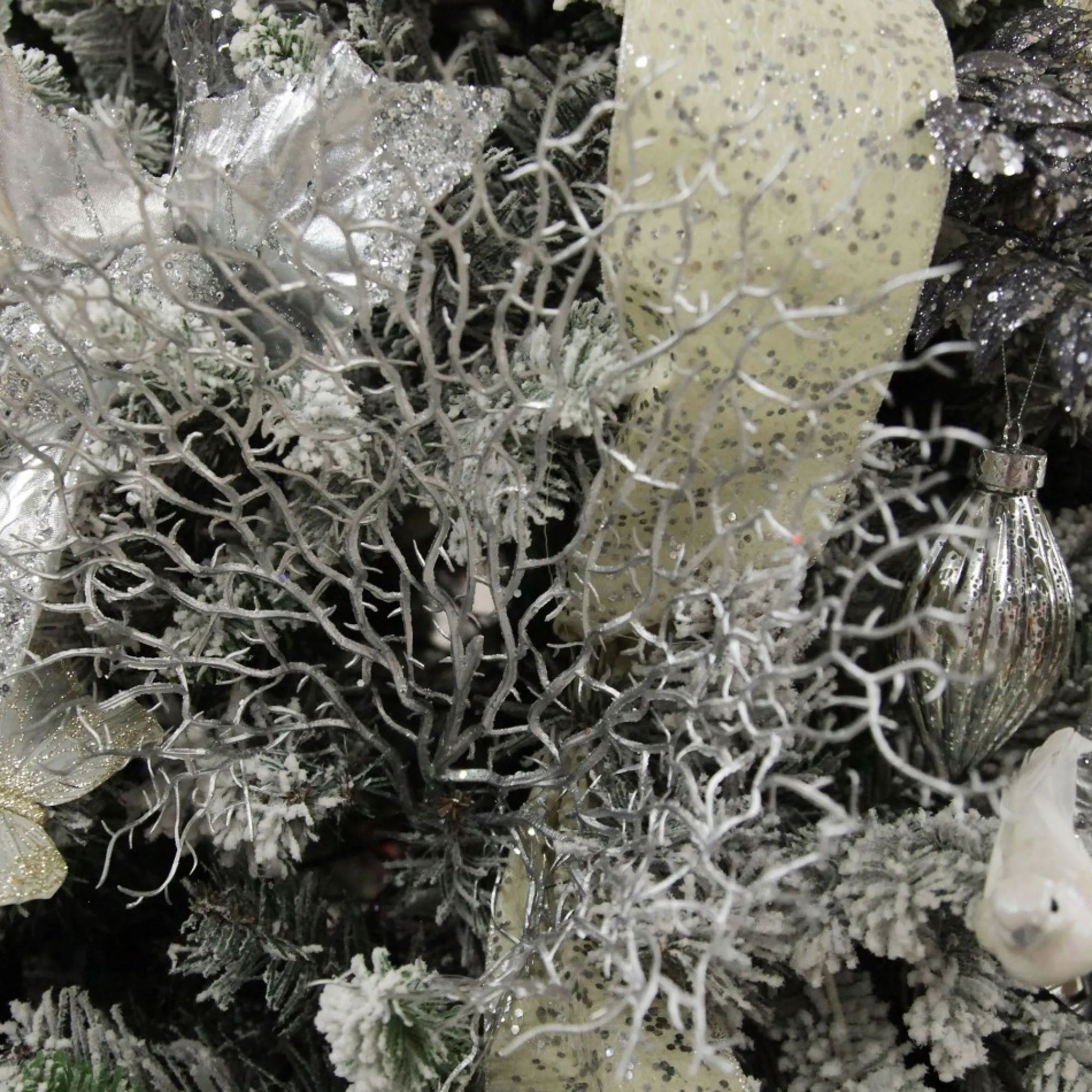 Silver Coral Fan Spray Cheap