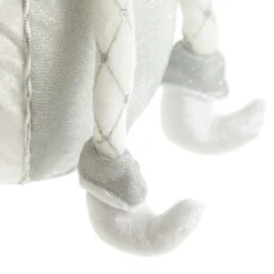 Silver Elf on Bauble Christmas Ornament Shop