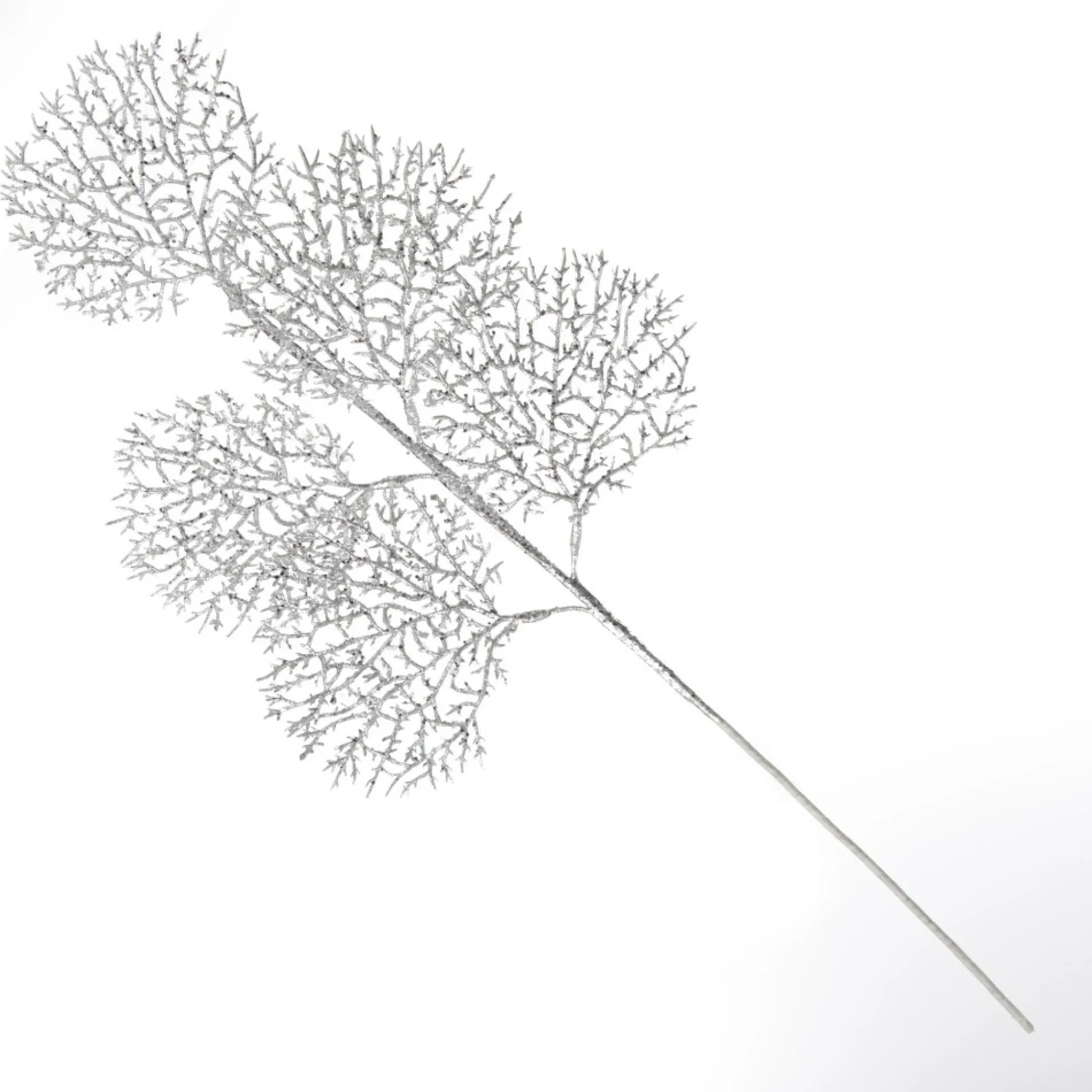 Silver Glitter Coastal Coral Pick Best Sale