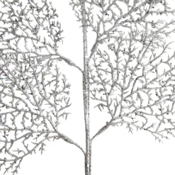 Silver Glitter Coastal Coral Pick Best Sale