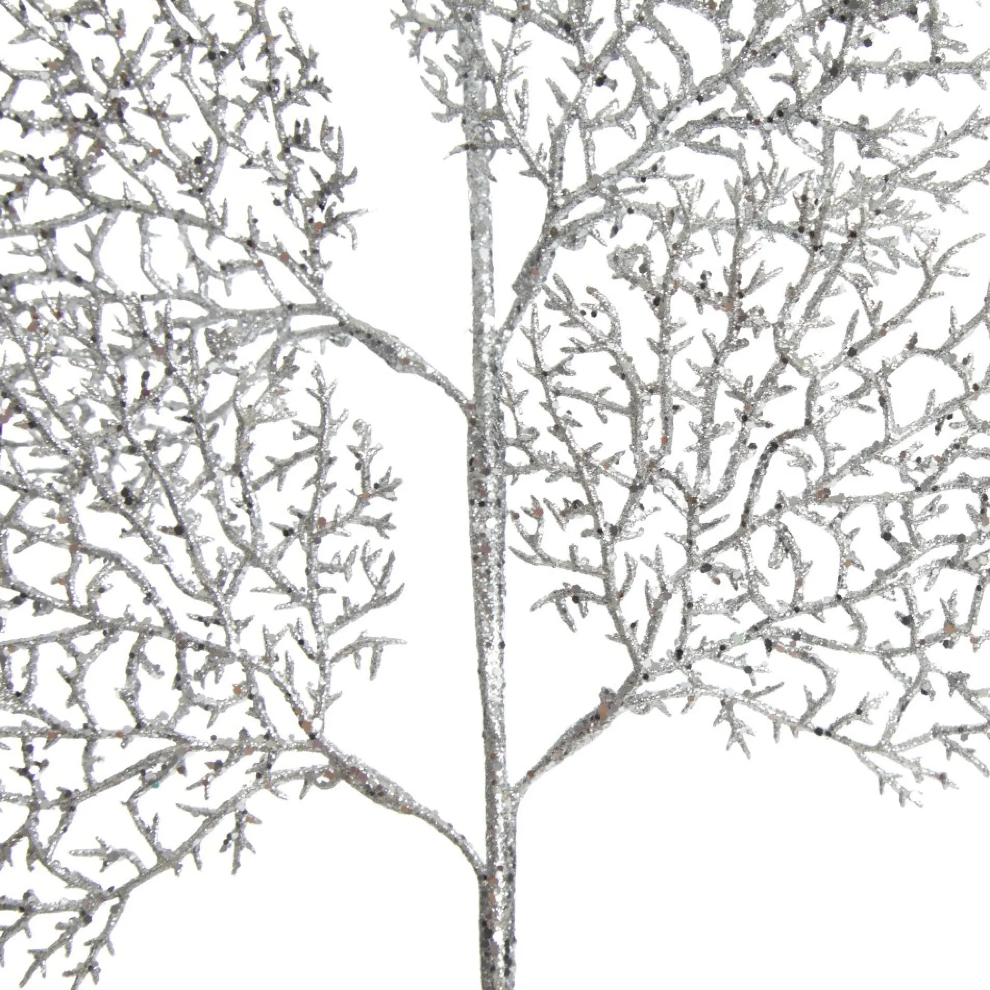 Silver Glitter Coastal Coral Pick Best Sale