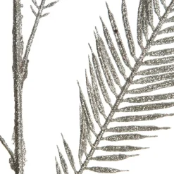 Silver Glitter Feather Spray Shop