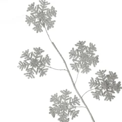Silver Glitter Snowflake Christmas Spray Outlet