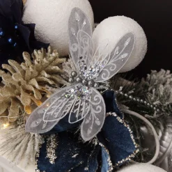 Silver Grey Dragonfly Clip Decoration Cheap