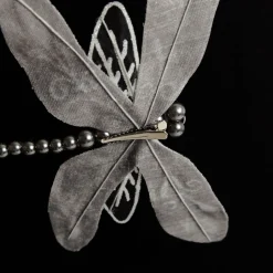 Silver Grey Dragonfly Clip Decoration Cheap