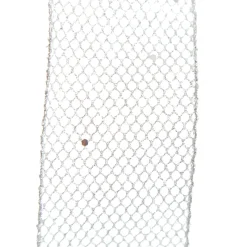 Silver Mesh Wired Christmas RIbbon - 6.5cm Shop