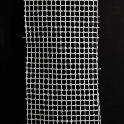 Silver Mesh Wired Christmas RIbbon Garland Online