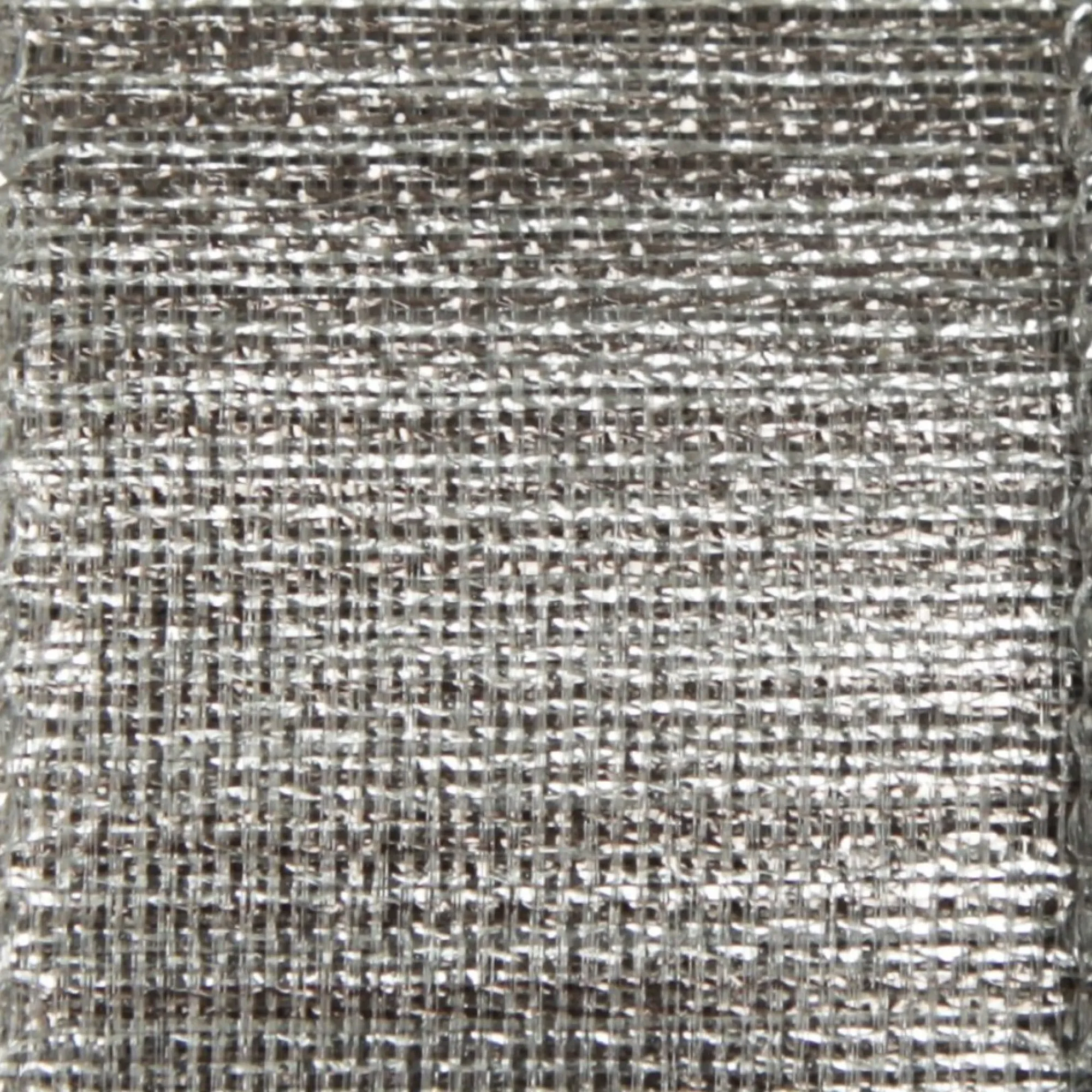 Silver Metallic Shimmer Wired Ribbon Outlet