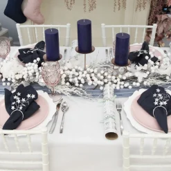 Silver Star Napkin Rings - Pack of 4 Flash Sale