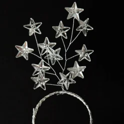 Silver Star Napkin Rings - Pack of 4 Flash Sale