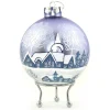 Sky Blue Winter Church Christmas Bauble Sale