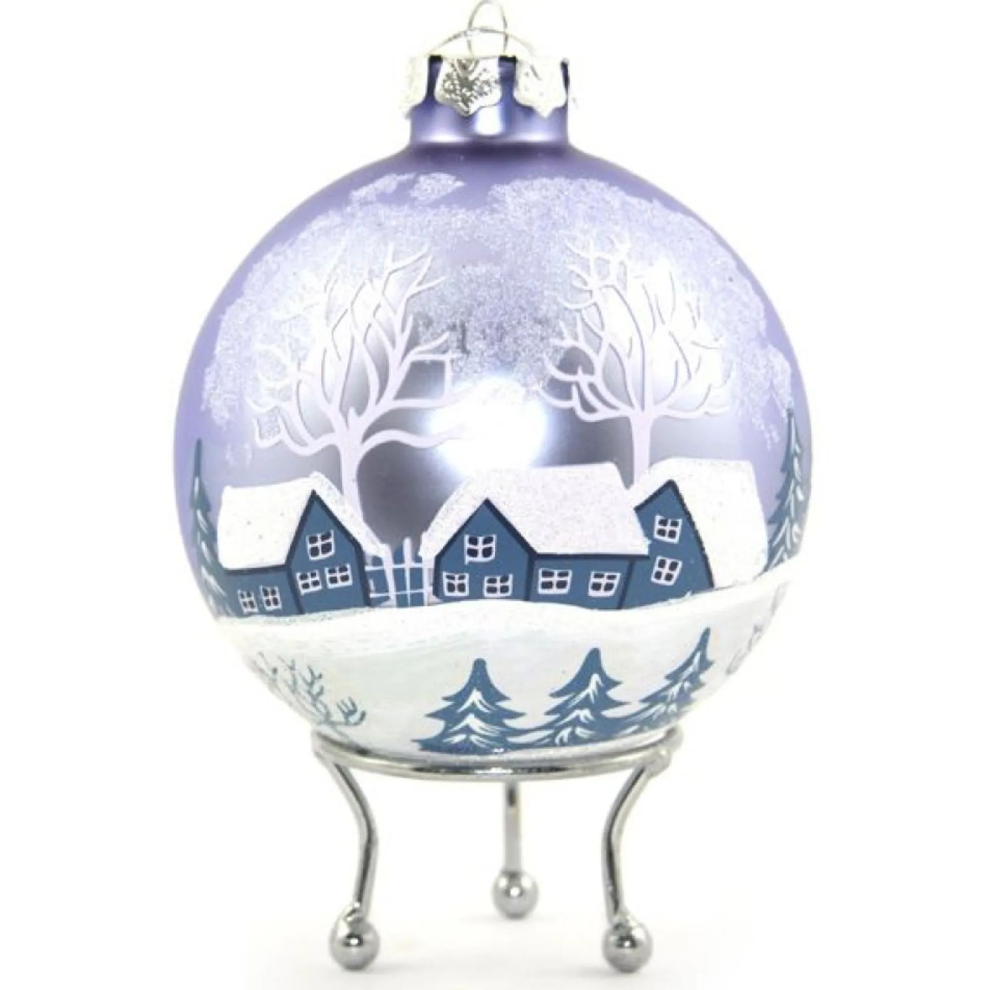 Sky Blue Winter Church Christmas Bauble Sale