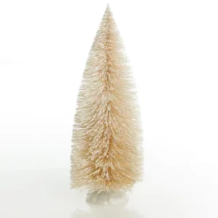 Small Ivory Bottle Brush Tree - Set of 2 Online