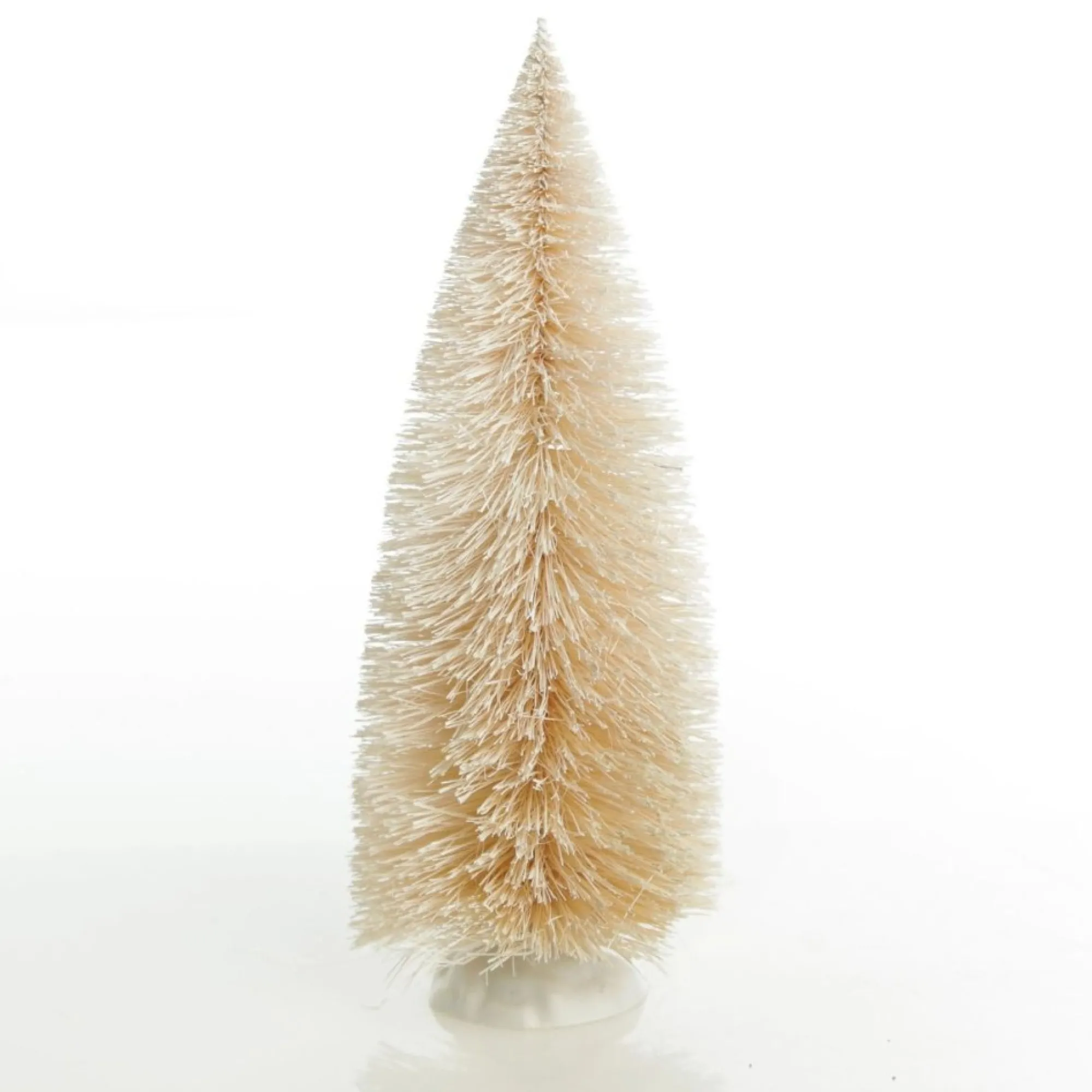 Small Ivory Bottle Brush Tree - Set of 2 Online