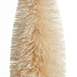 Small Ivory Bottle Brush Tree - Set of 2 Online