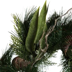 Small Native Eucalyptus Leaf Christmas Wreath Cheap