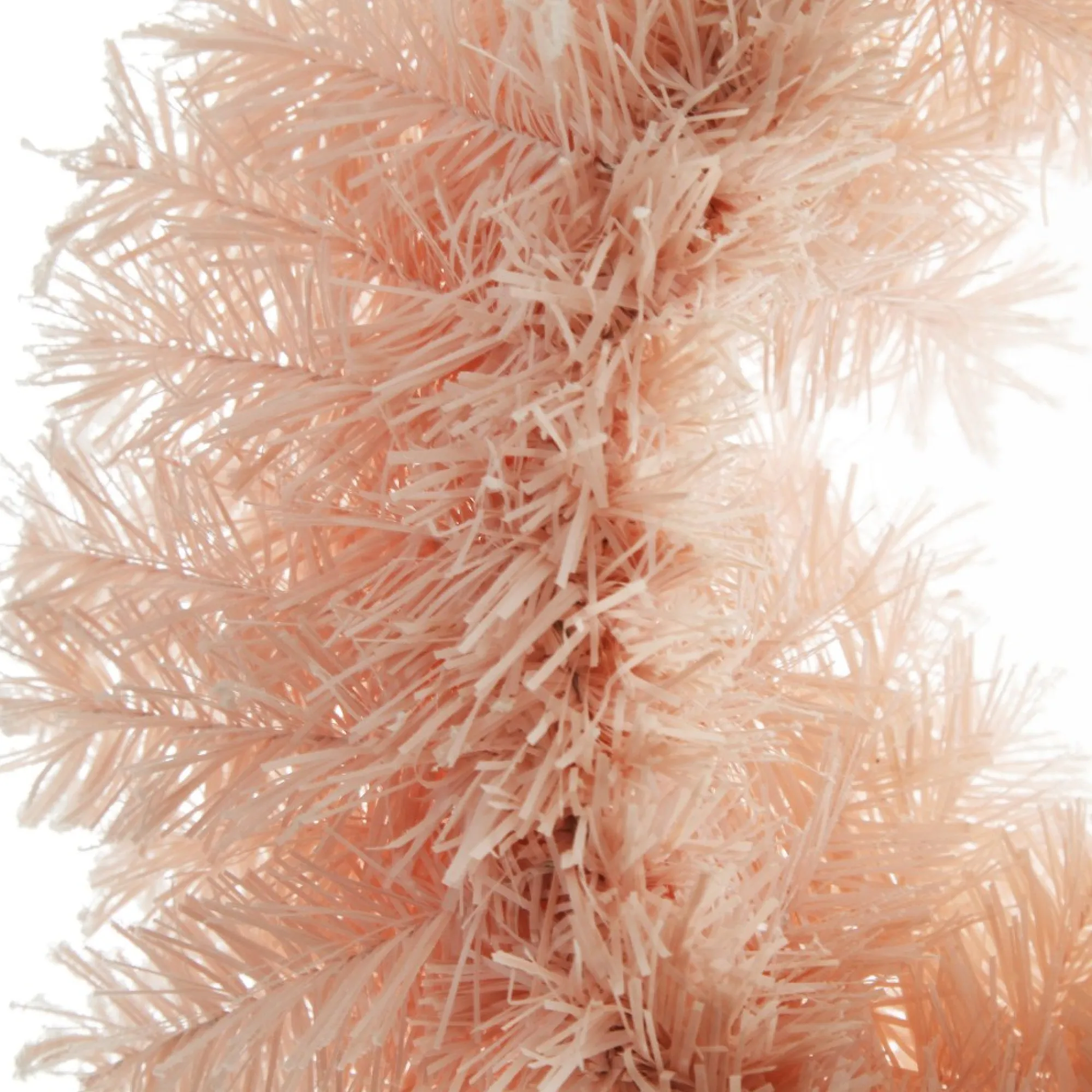 Snow Flocked Pink Fir Christmas Wreath Cheap