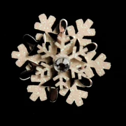 Snowflake Embellishment Craft Stickers - Pack of 5 Clearance