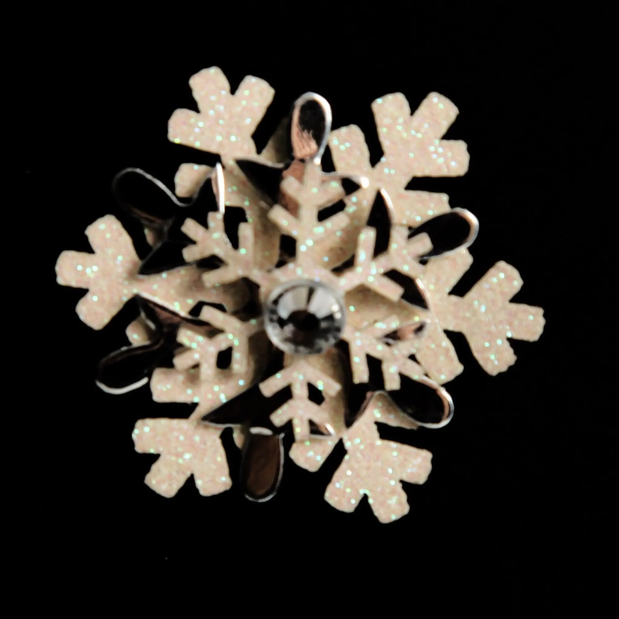 Snowflake Embellishment Craft Stickers - Pack of 5 Clearance