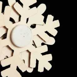 Snowflake Embellishment Craft Stickers - Pack of 5 Clearance