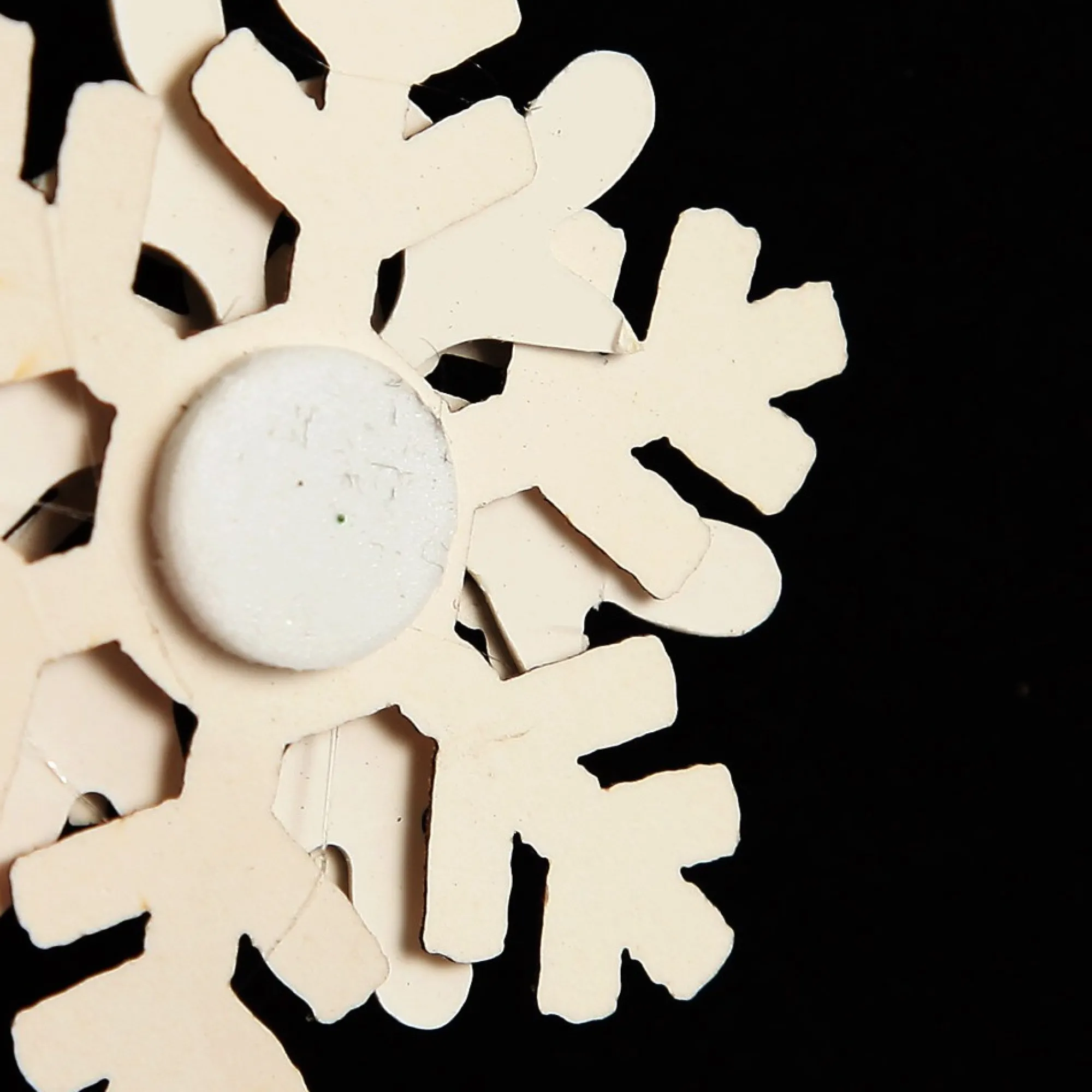 Snowflake Embellishment Craft Stickers - Pack of 5 Clearance