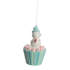 Snowman Cupcake Christmas Tree Decoration Shop