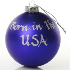 Stars and Stripes USA Christmas Bauble Cheap