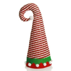Striped Elf Hat Tree Topper Online