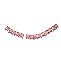 Tartan Merry Christmas Bunting Cheap