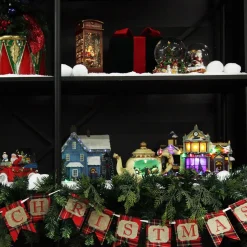 Tartan Merry Christmas Bunting Cheap