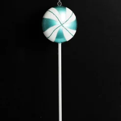 Teal Peppermint Lollipop Tree Decoration Sale