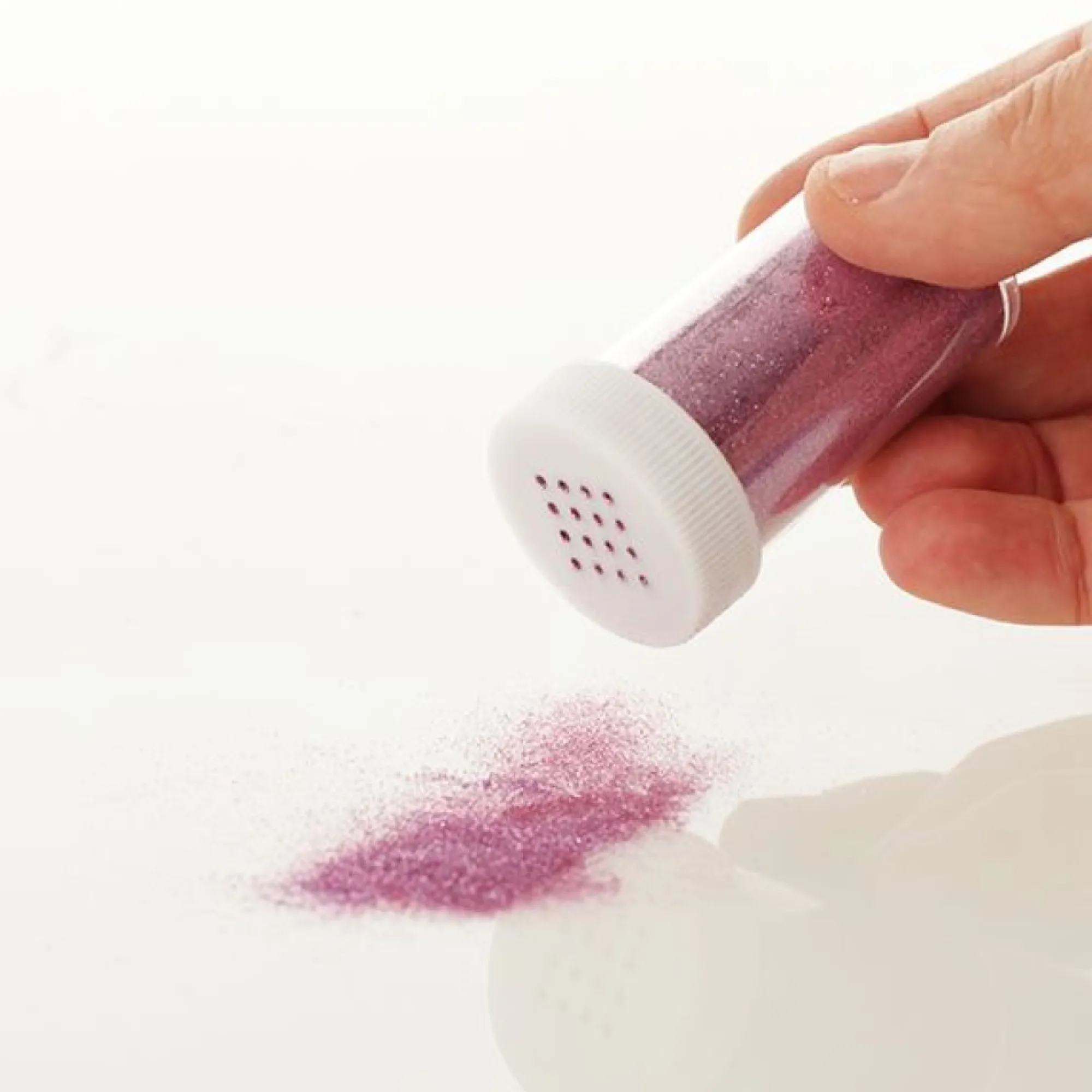 * The Christmas Cart Baby Pink Glitter Vial Store